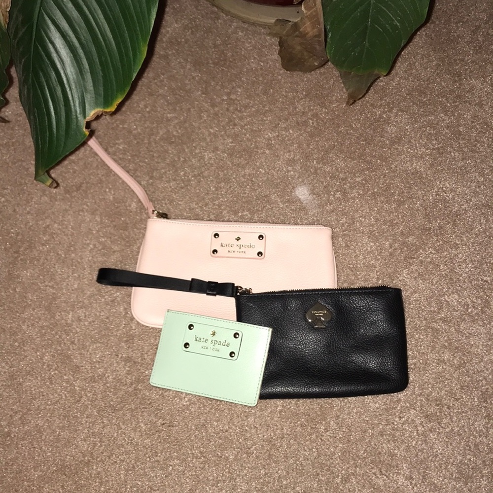 3 Piece Kate Spade Wallet/Pouch Set